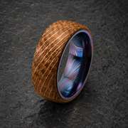Whiskey Barrel Timascus Ring