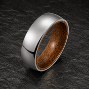 Titanium Whiskey Barrel Ring